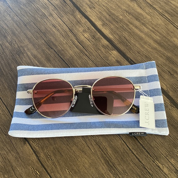 J. Crew Accessories - J. Crew Round Wire Sunglasses